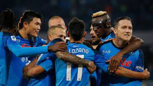 SSC Napoli League 7 zwycięstw z rzędu